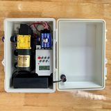 Bộ bơm đơn Time lắp sẵn gồm tủ điện van từ timer bơm 60w