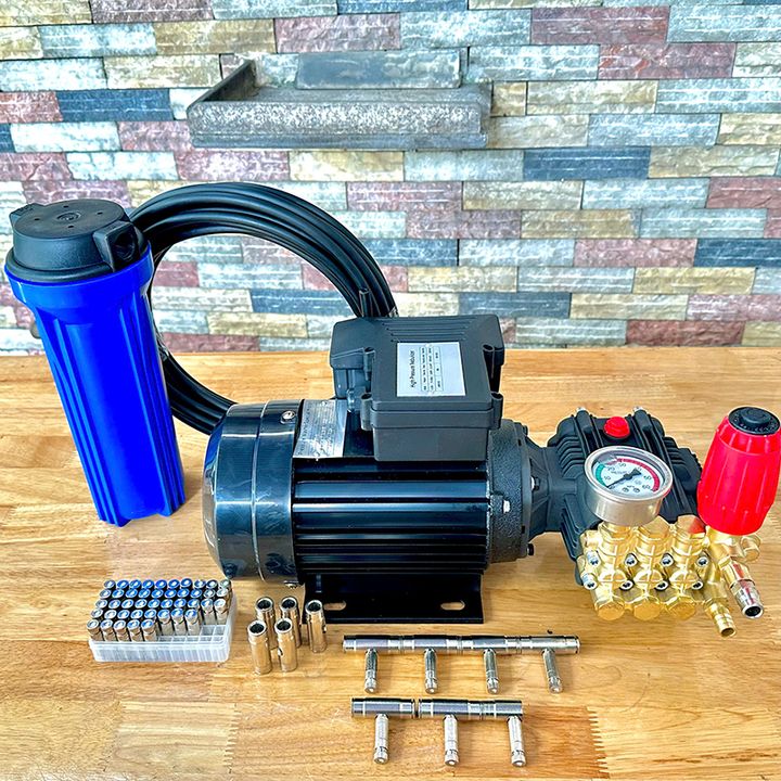 Bộ phun sương cao áp 50 vòi phun bơm F125S