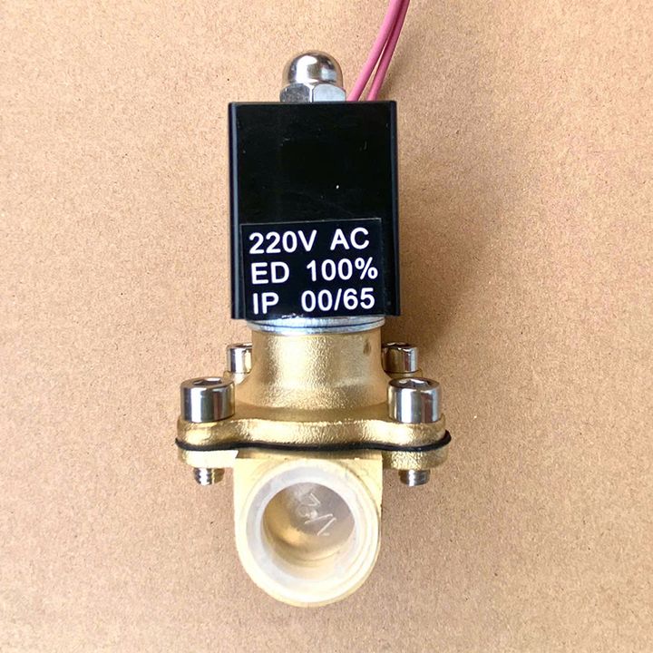 Van khóa điện từ ngoài trời ren trong 21