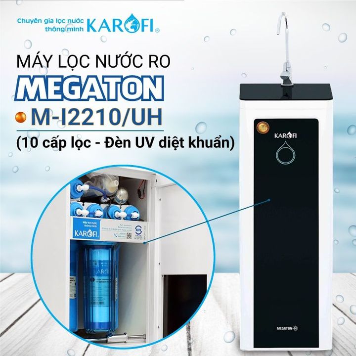Máy lọc nước Karofi M-I2210/UH Megaton 10 lõi